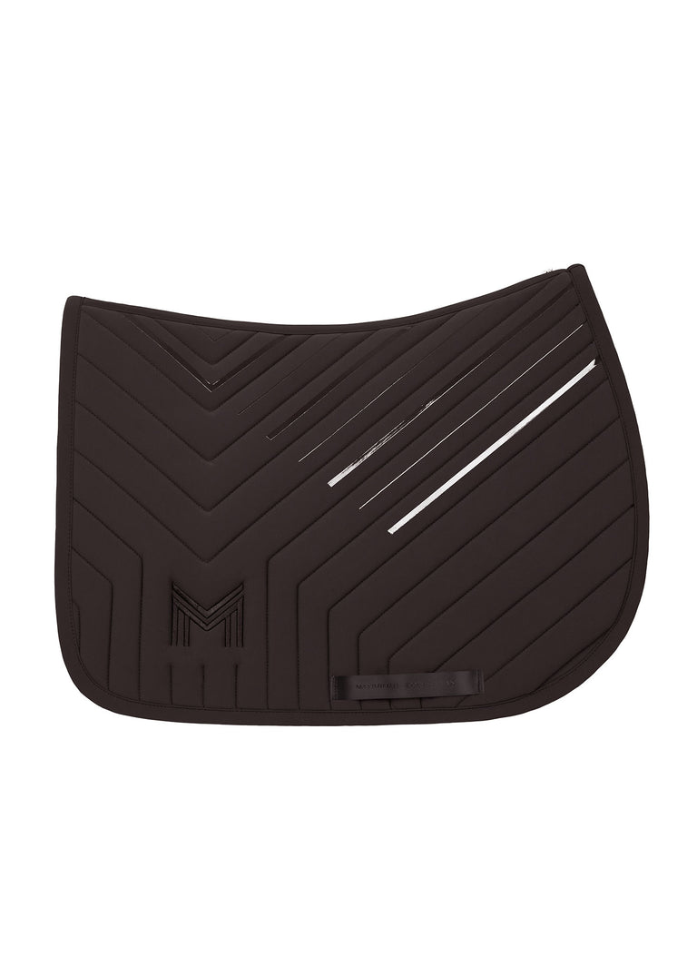Maximilian Delta Jumping Saddle Pad (Espresso)