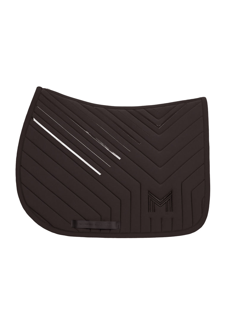Maximilian Delta Jumping Saddle Pad (Espresso)