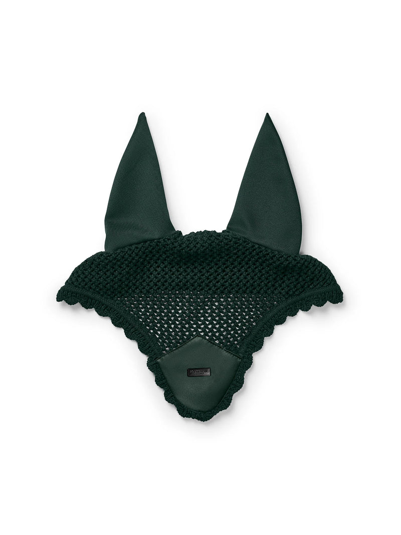 Equestrian Stockholm Ear Bonnet Satin (Sycamore Green)