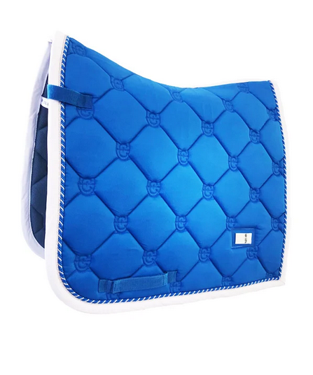 Equestrian Stockholm Saddle Pad Sapphire