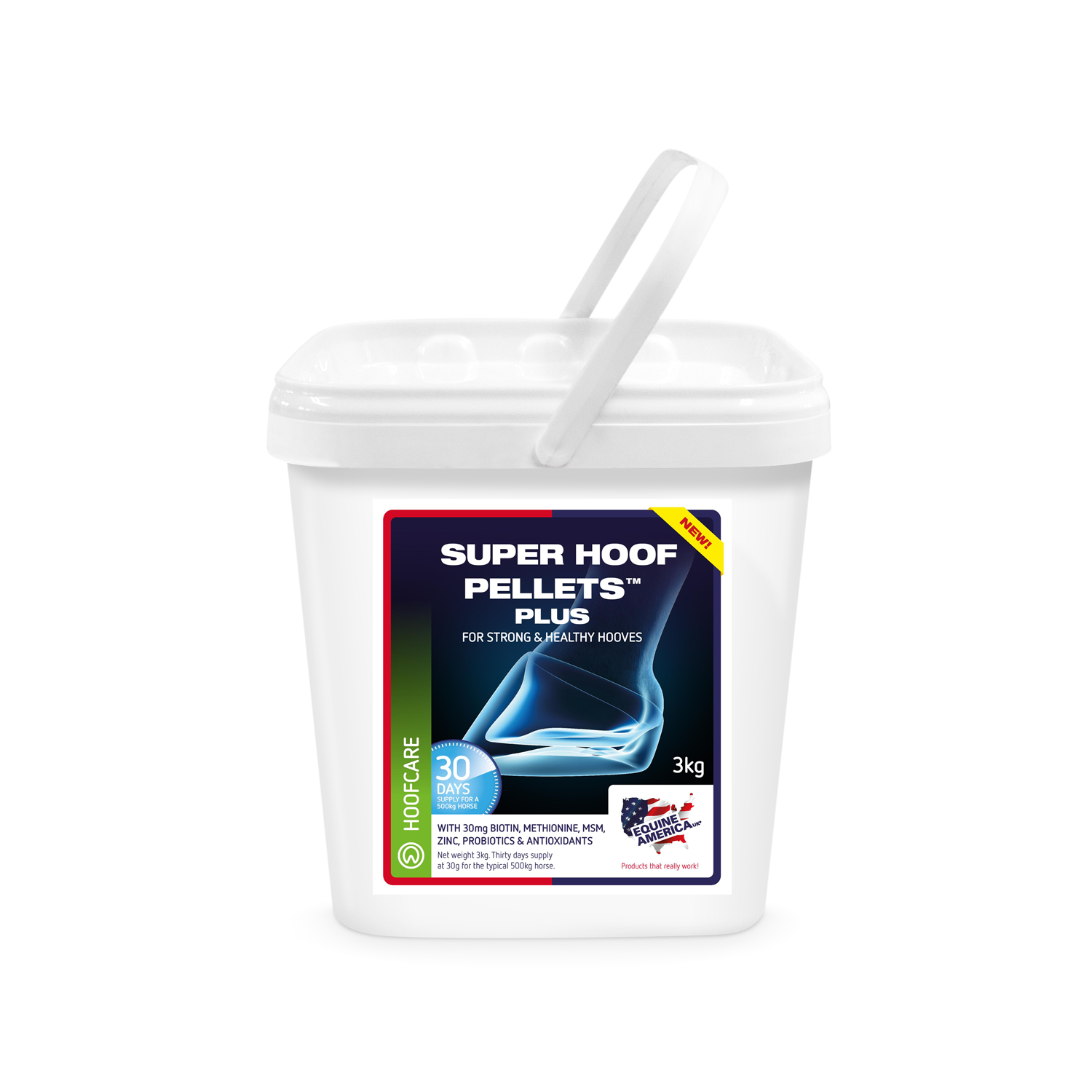 Equine America Super Hoof nagu stiprināšanas piedeva