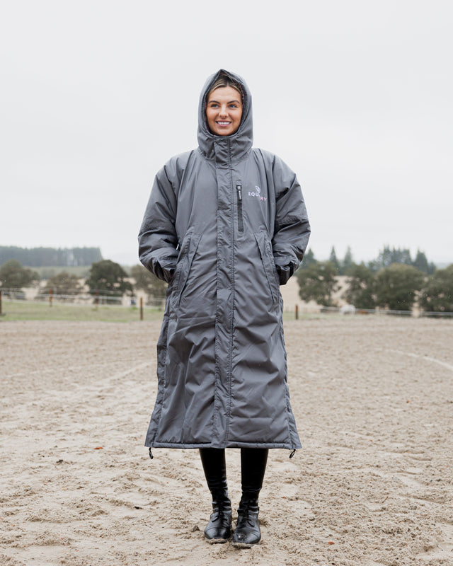 Equidry Evolution Women's | Thick Fleece | Grey/Pale Pink