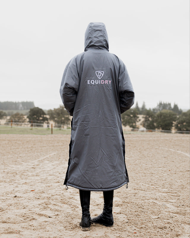 Equidry Evolution Women's | Thick Fleece | Grey/Pale Pink