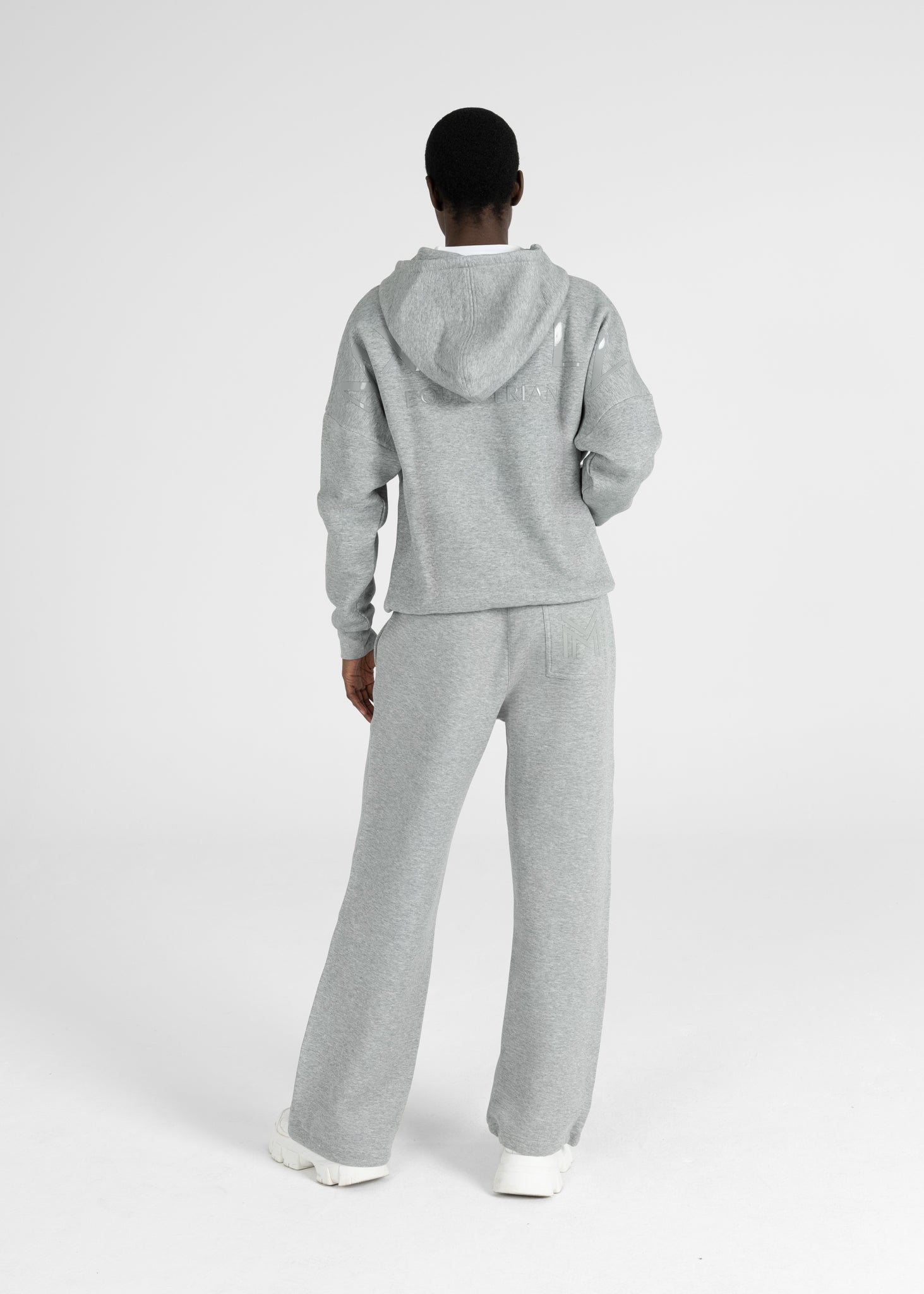Maximilian Equestrian Icon Sweatpants (GREY)
