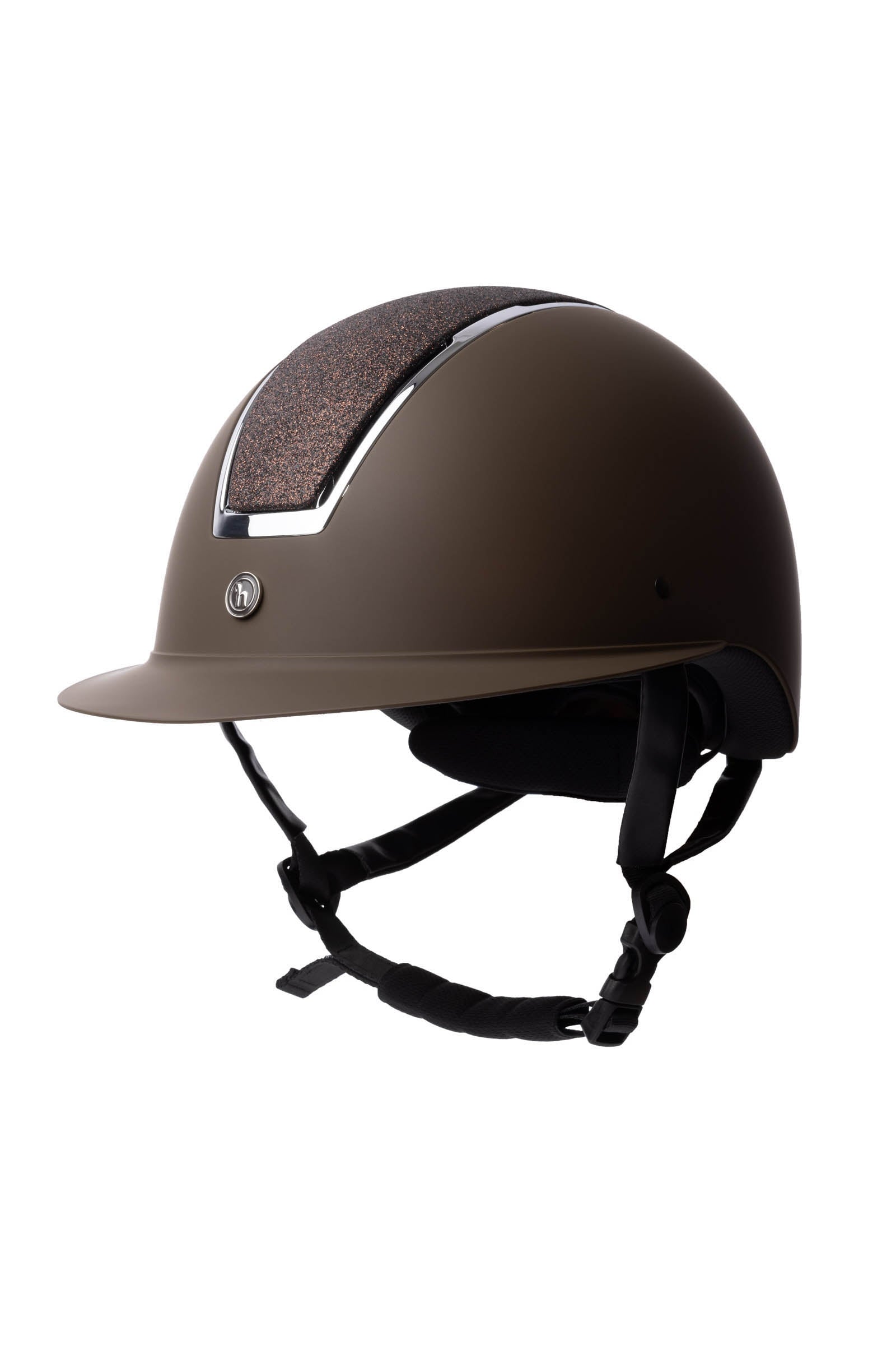 Horze AURORA Riding Helmet (Dark Brown)