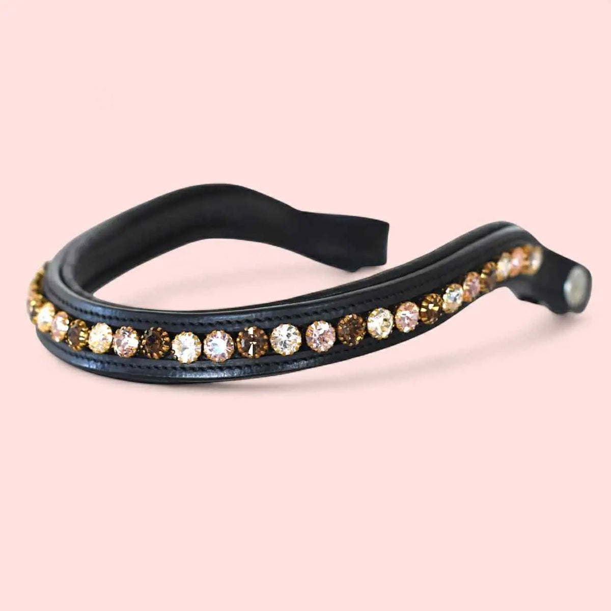 EPONIA Browband (Black/Light Pink)