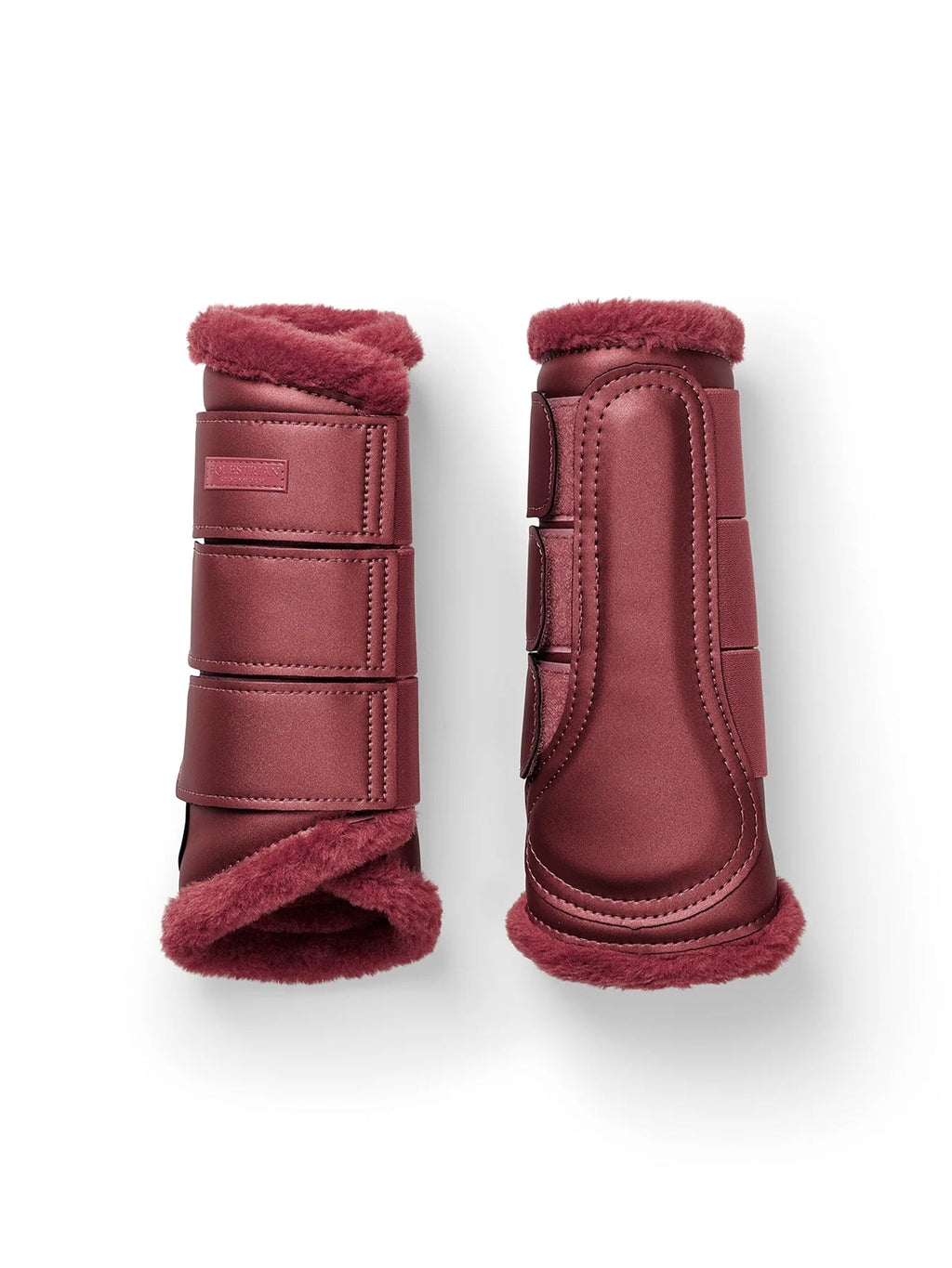 Equestrian Stockholm Brushing Boots Amber Rose