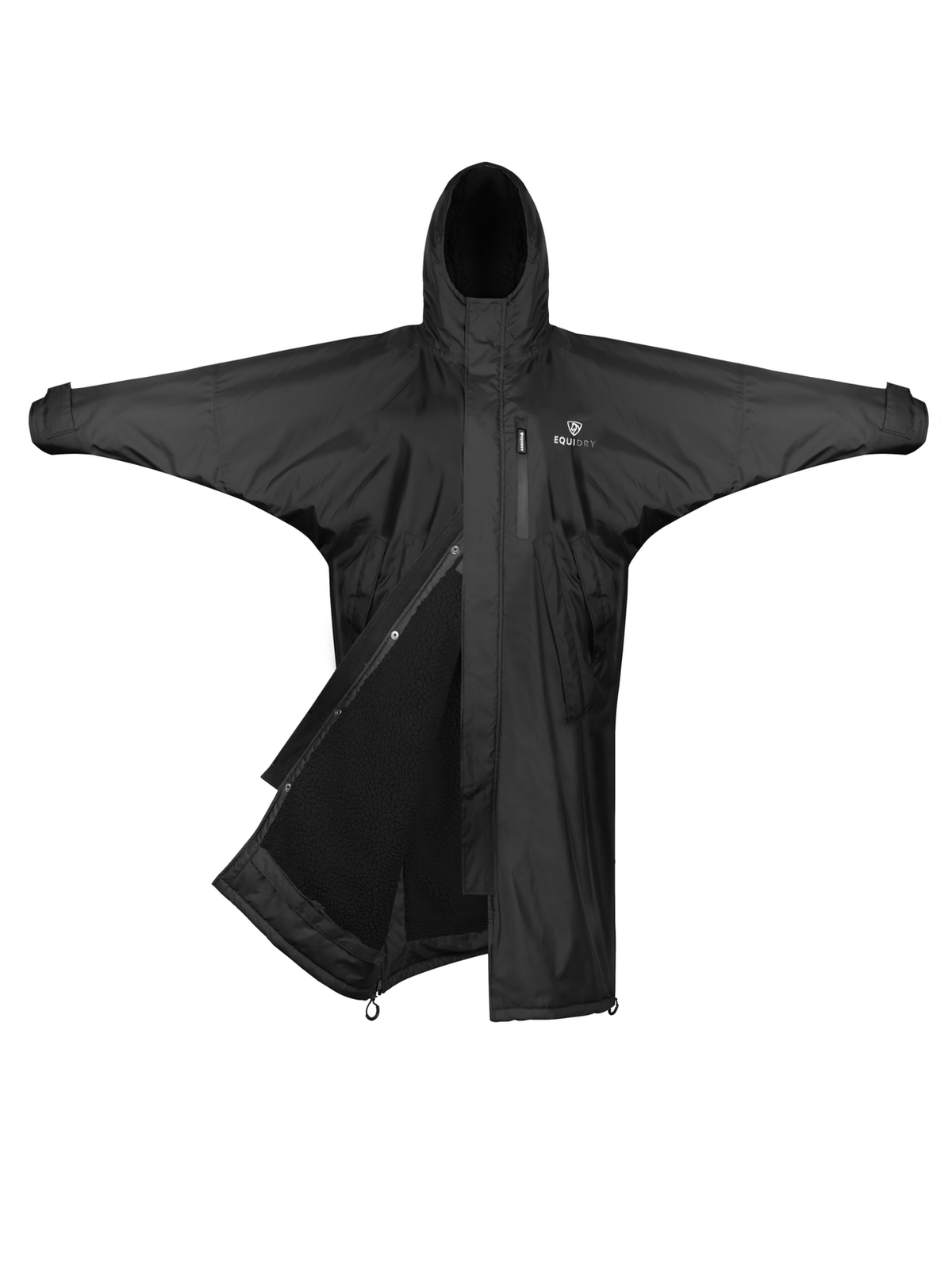 Equidry Evolution Women's | Thick Fleece | Black/Black