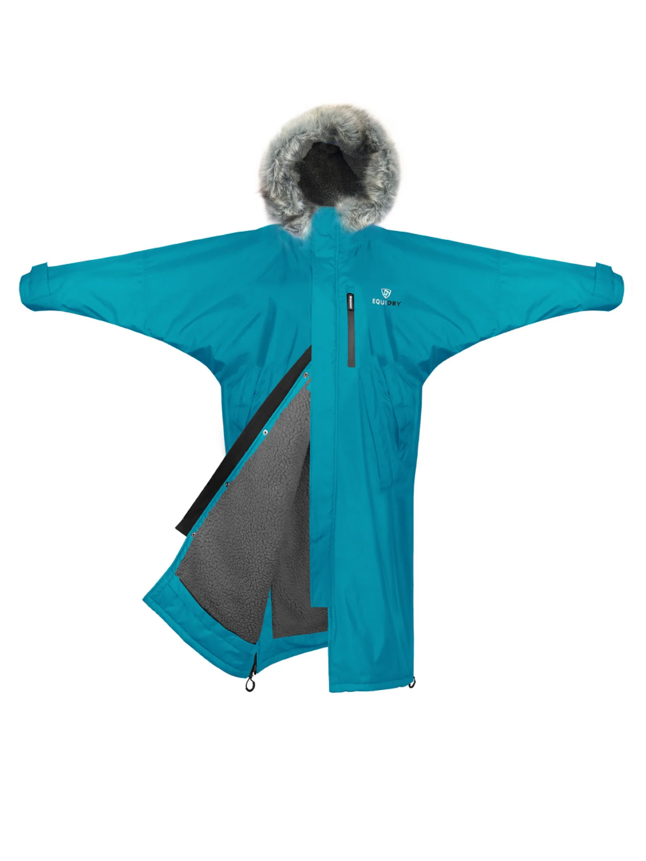 Equidry Evolution Women's | Thick Fleece | Turquoise