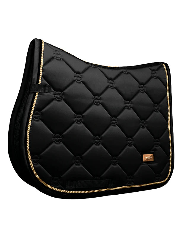 Jump Saddle Pad Black Gold