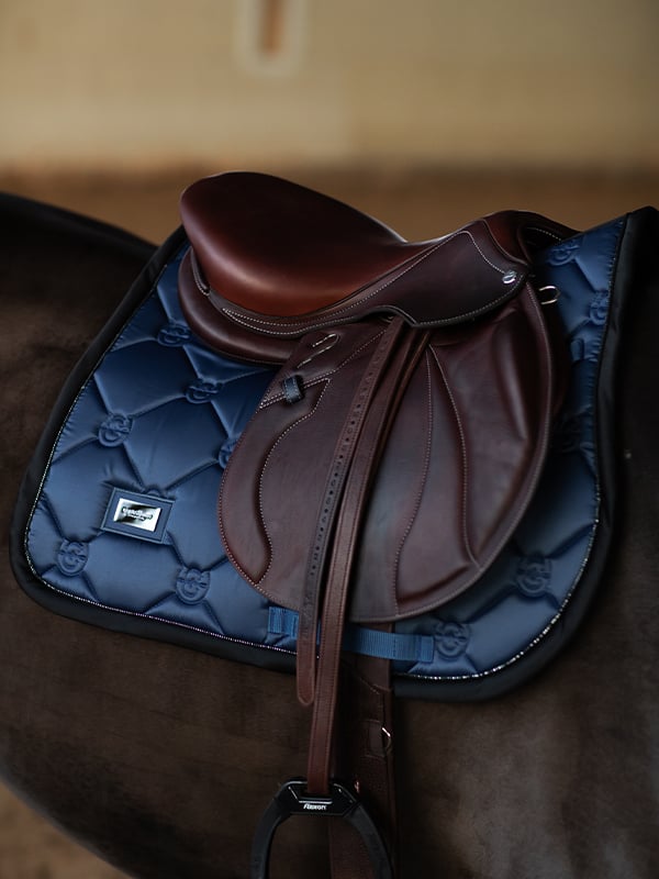 Equestrian Stockholm Jump Saddle Pad Dark Venice