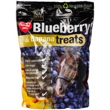 Blueberry & Banana Treats – NAF 1 kg