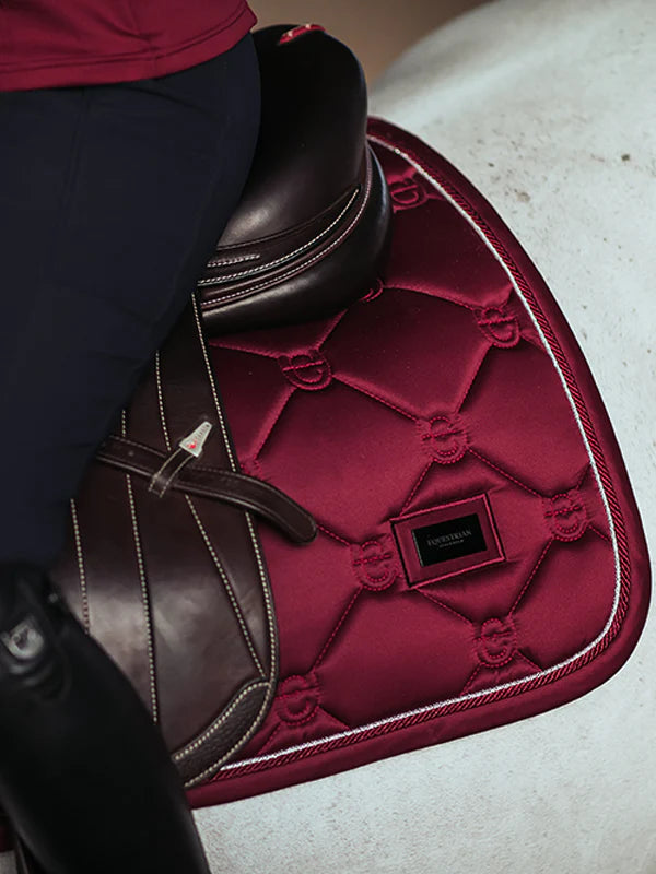 Jump Saddle Pad Bordeaux