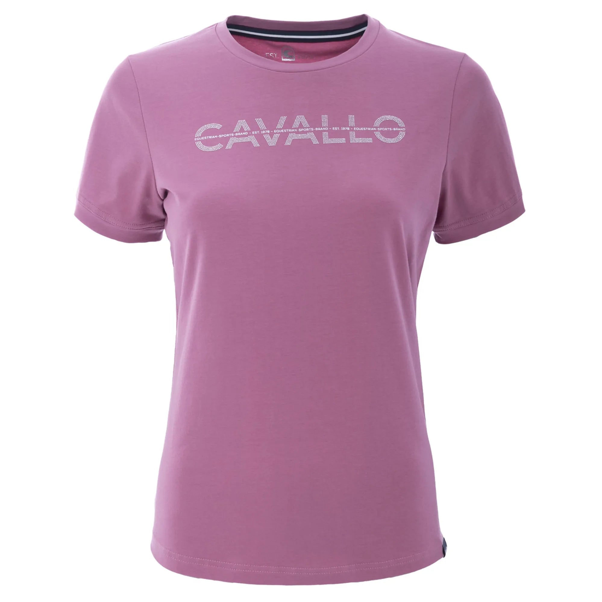Cavallo Denise Short Sleeve Ladies Tee - Raspberry