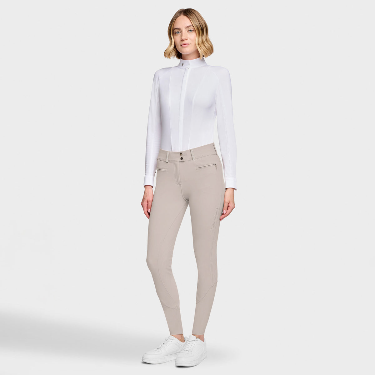 Samshield breeches Clara Premium knee grip (Beige)