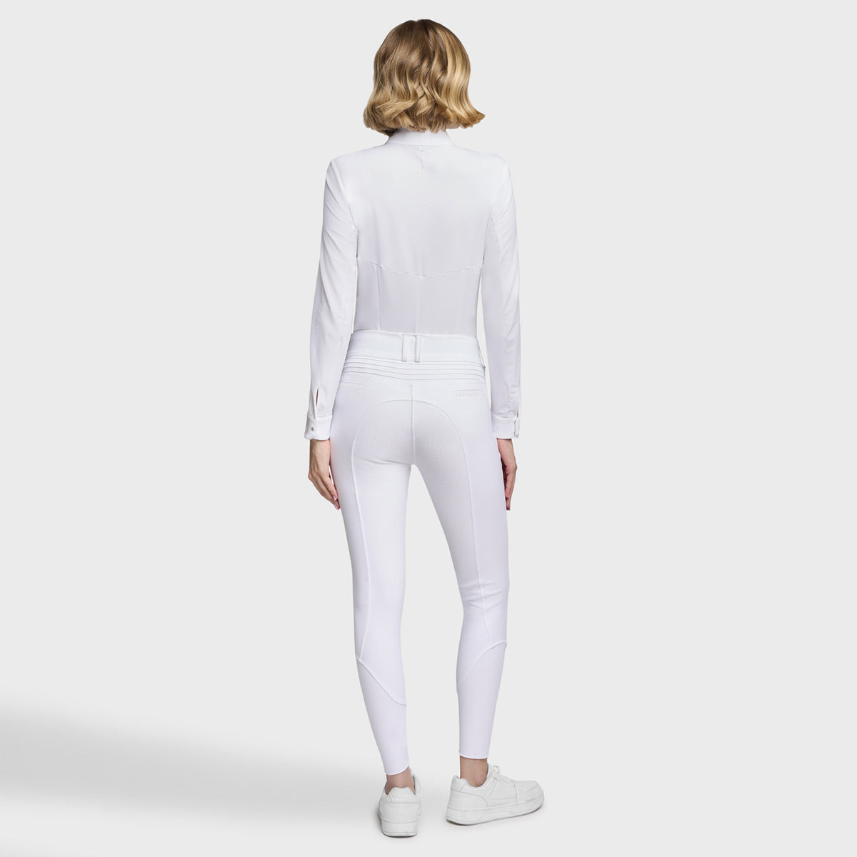 Samshield breeches Clara Premium Full grip (White)