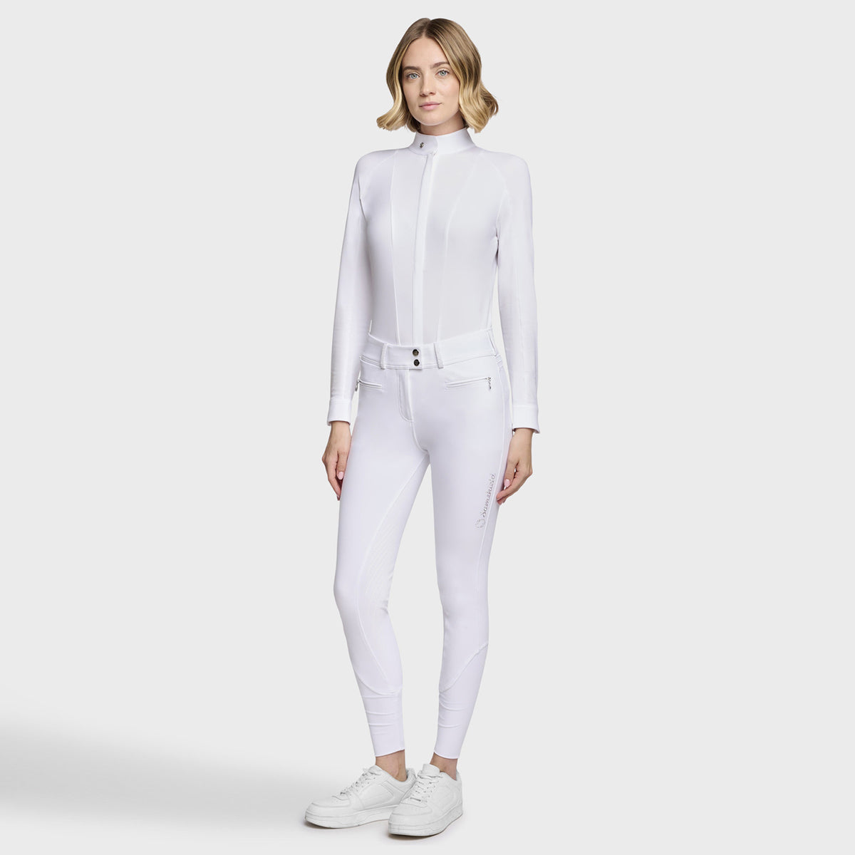 Samshield breeches Clara Premium Full grip (White)
