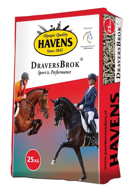 HAVENS DRAVERSBROK pellets, 25kg