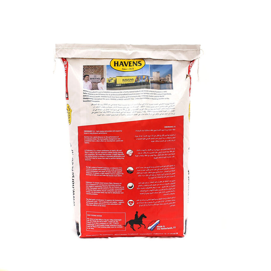 HAVENS Endurance 14 muesli, 20 kg 