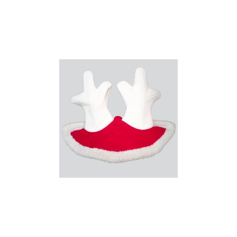 EQUITHÈME "Noël" Christmas ear cap in reindeer's antlers shape