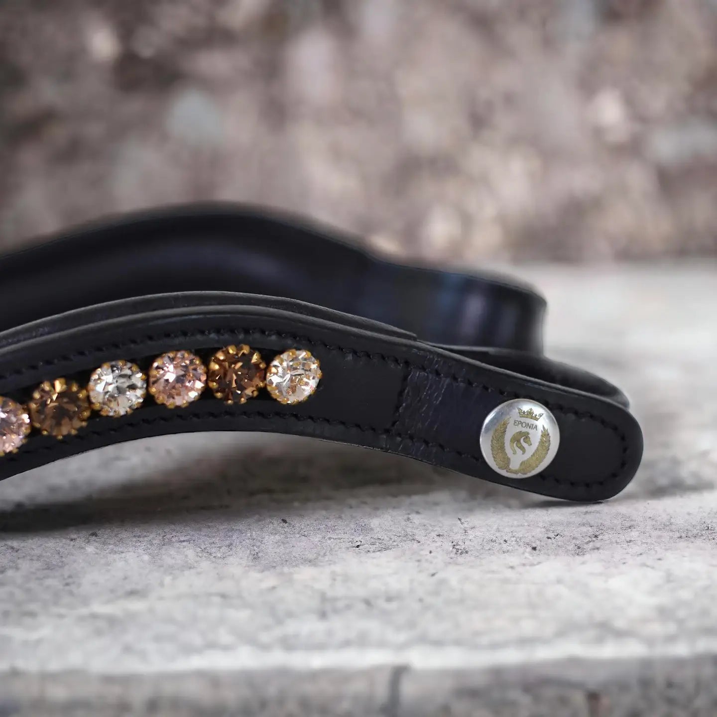 EPONIA Browband (Black/Light Pink)