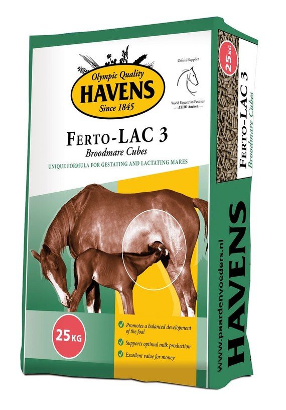 HAVENS Ferto – Lac 3 kumeļmātēm, 25kg