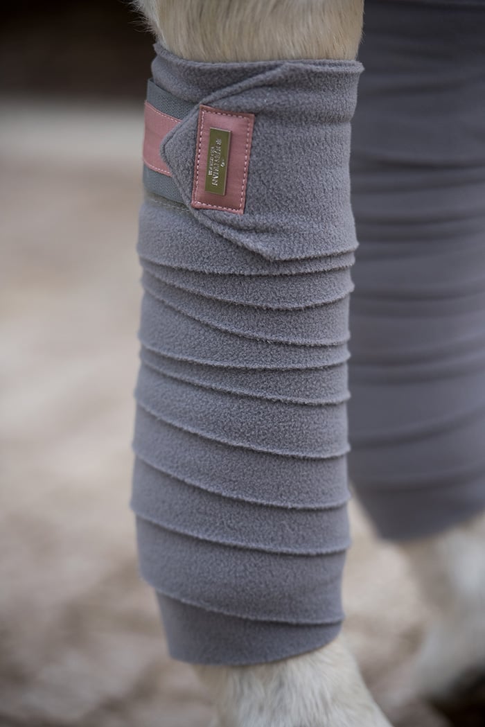 Equestrian Stockholm Polo Wraps Dusty Pink