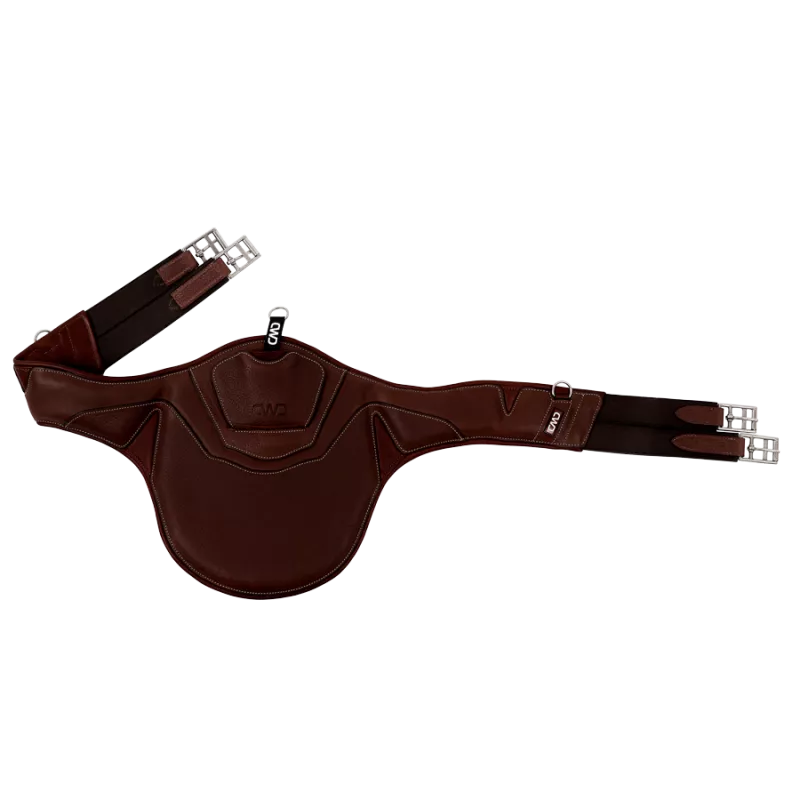 CWD Flexmotion jumping belly guard girth (Brown)