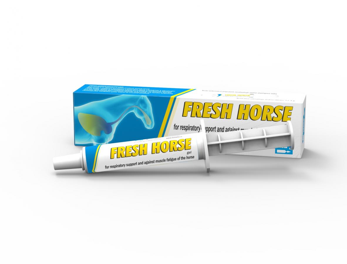 Fresh Horse oral gel for respiratory support