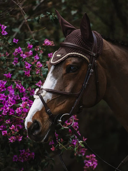 Ear Bonnet Golden Brown