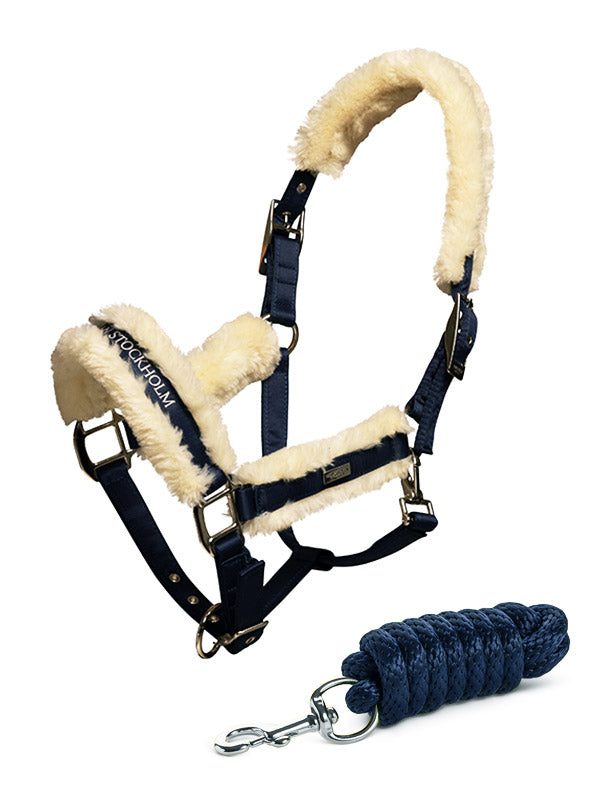 Halter Navy Fur Pony