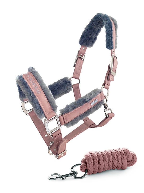 Equestrian Stockholm pink apauši ar pavadu 