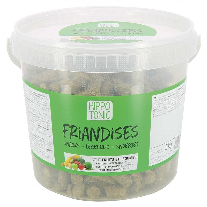 HIPPOTONIC Treats - Fruit and Vegetable Flavor 3 kg