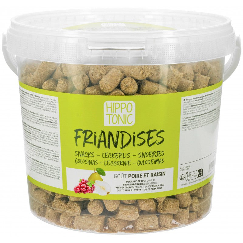 HIPPOTONIC Treats - Pear and Grape Flavor (3kg)
