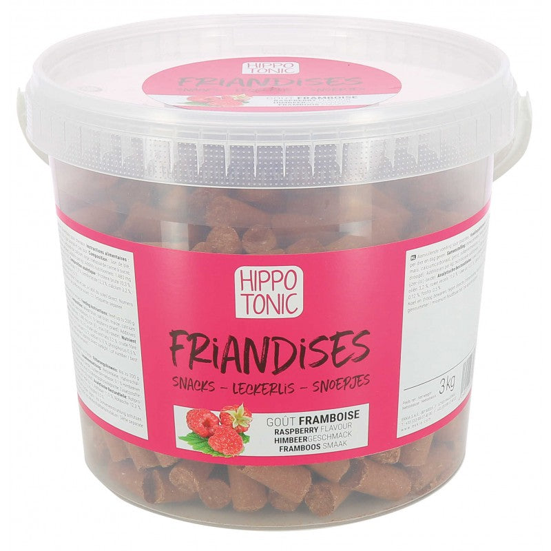 HIPPOTONIC Treats - Raspberry Flavor 3 kg