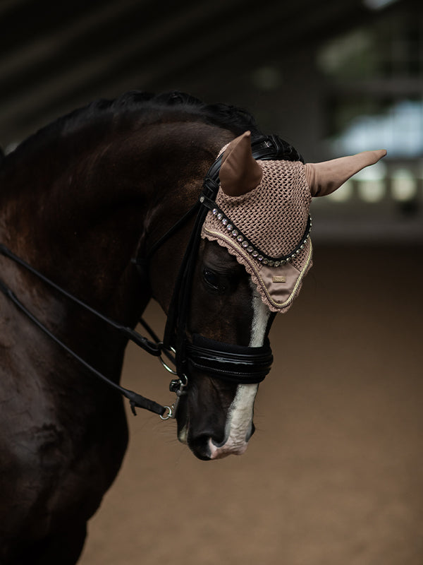 Equestrian Stockholm Champagne zirgausis 