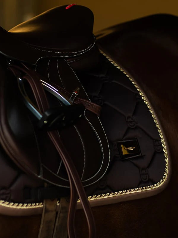 Jump Saddle Pad Golden Brown