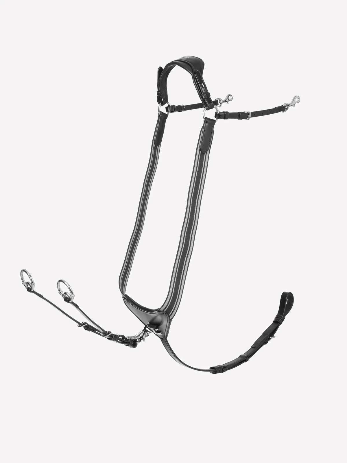 LeMiuex Arika Elasticated Breastplate Black/Silver