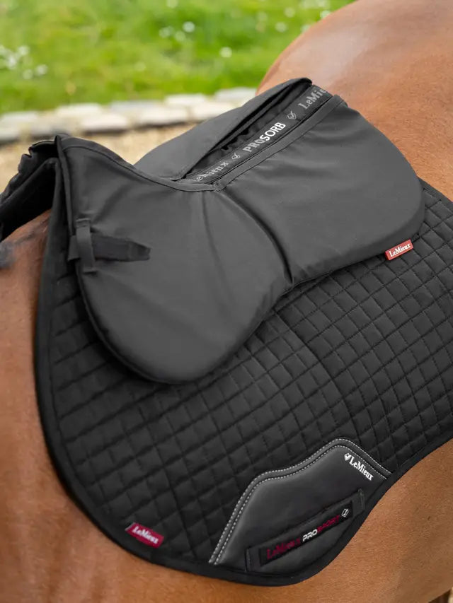 LeMiuex ProSorb Plain 2 Pocket Half Pad (Black)