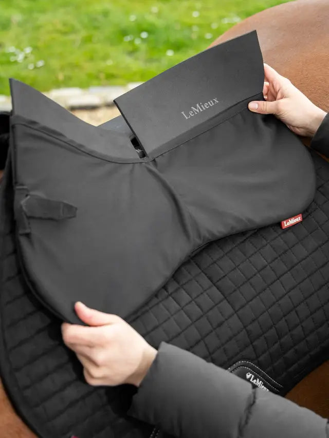LeMiuex ProSorb Plain 2 Pocket Half Pad (Black)