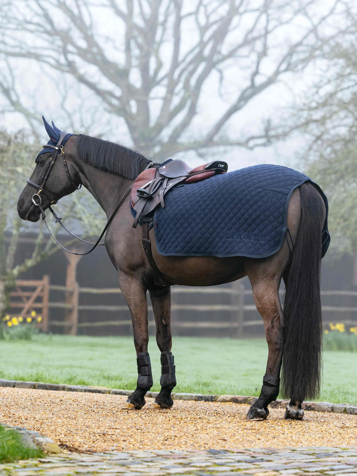 LeMiuex Arika Clima-Tek Quarter Sheet (Navy)