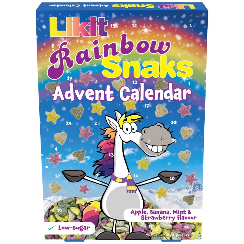 LIKIT Advent Calendar - Rainbow Lightened 200g