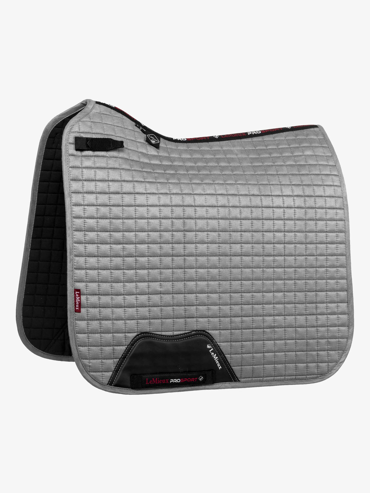 LeMieux Suede Dressage Square Grey