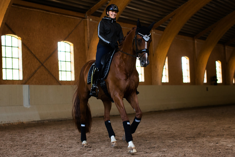 Equestrian Stockholm fly veil Luminous black