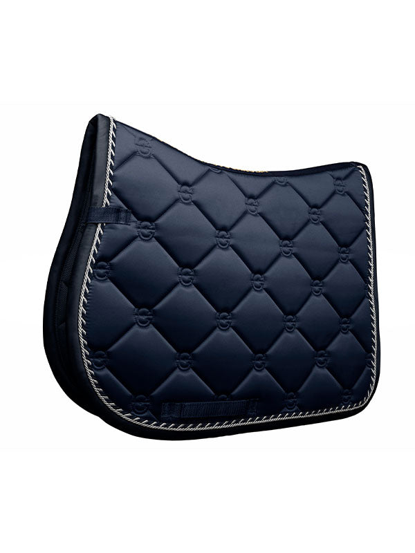 Equestrian Stockholm Saddle Pad Midnight Blue Without Badge