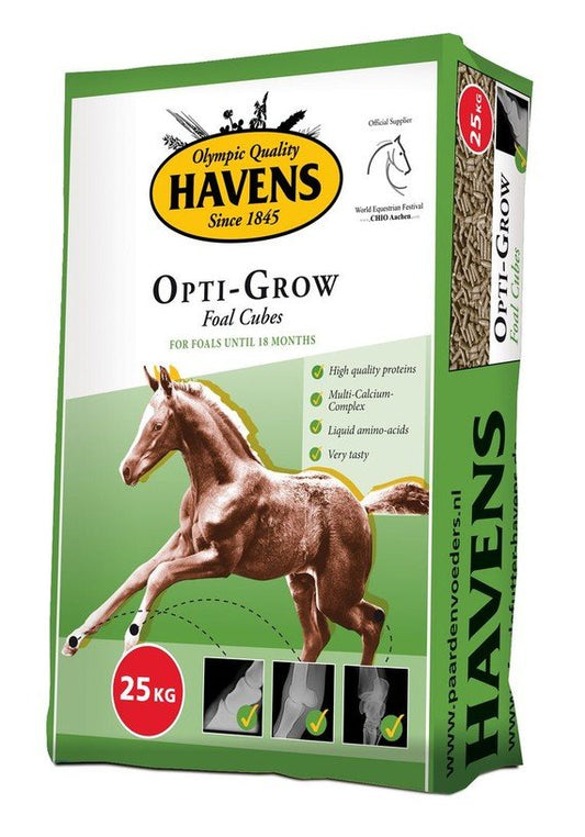 HAVENS Opti – Foal Grow kumeļiem, 25kg