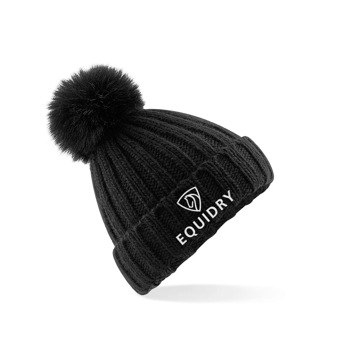 Equidry Chunky Pom Pom Bobble Hat