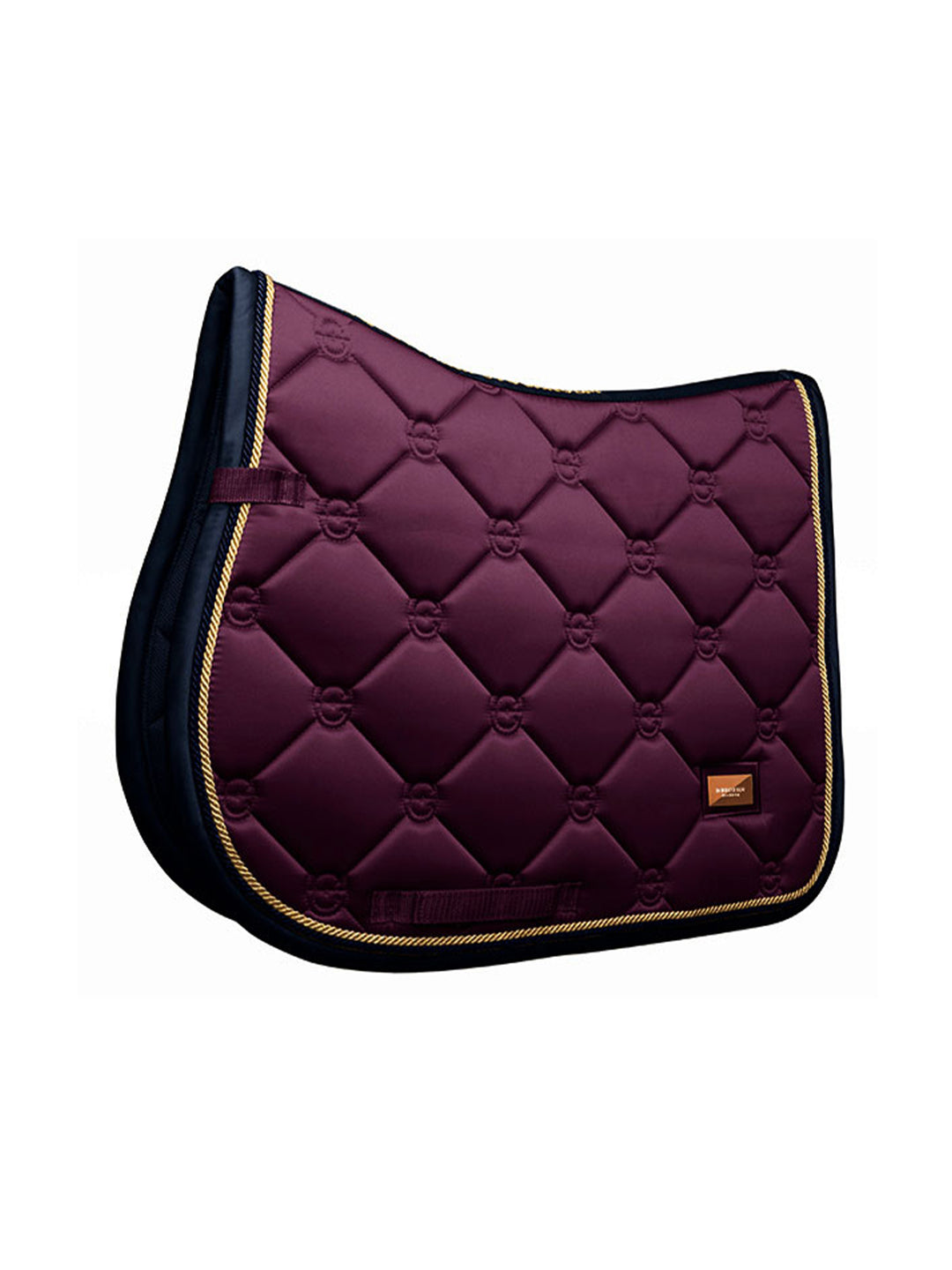 Jump Saddle Pad Purple Gold