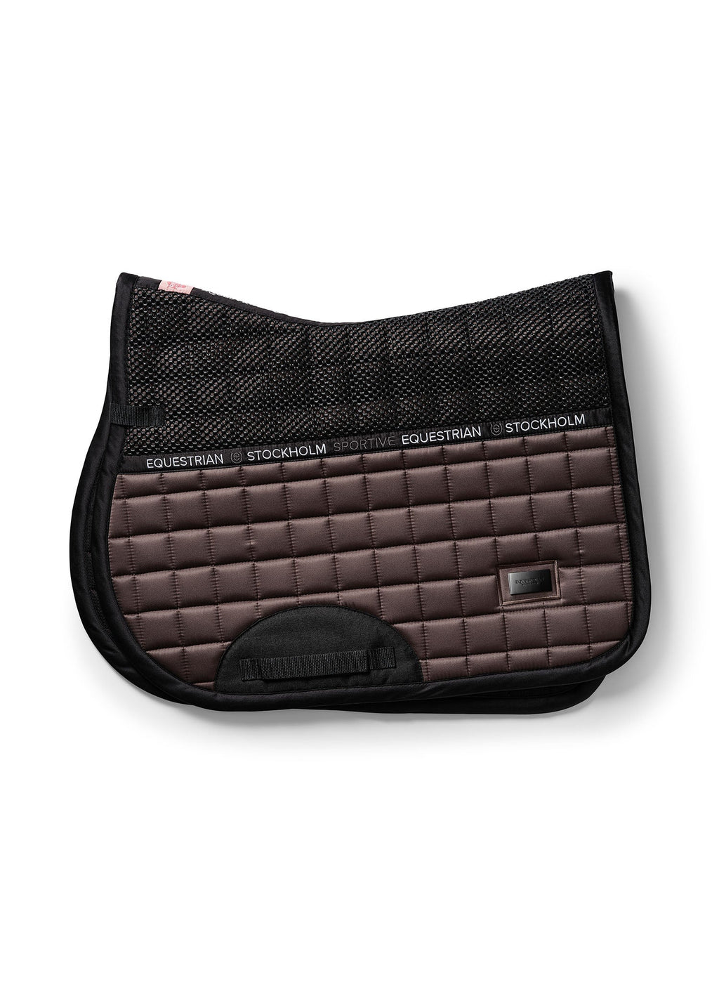 Equestrian Stockholm Jump Saddle Pad Performance Mocha