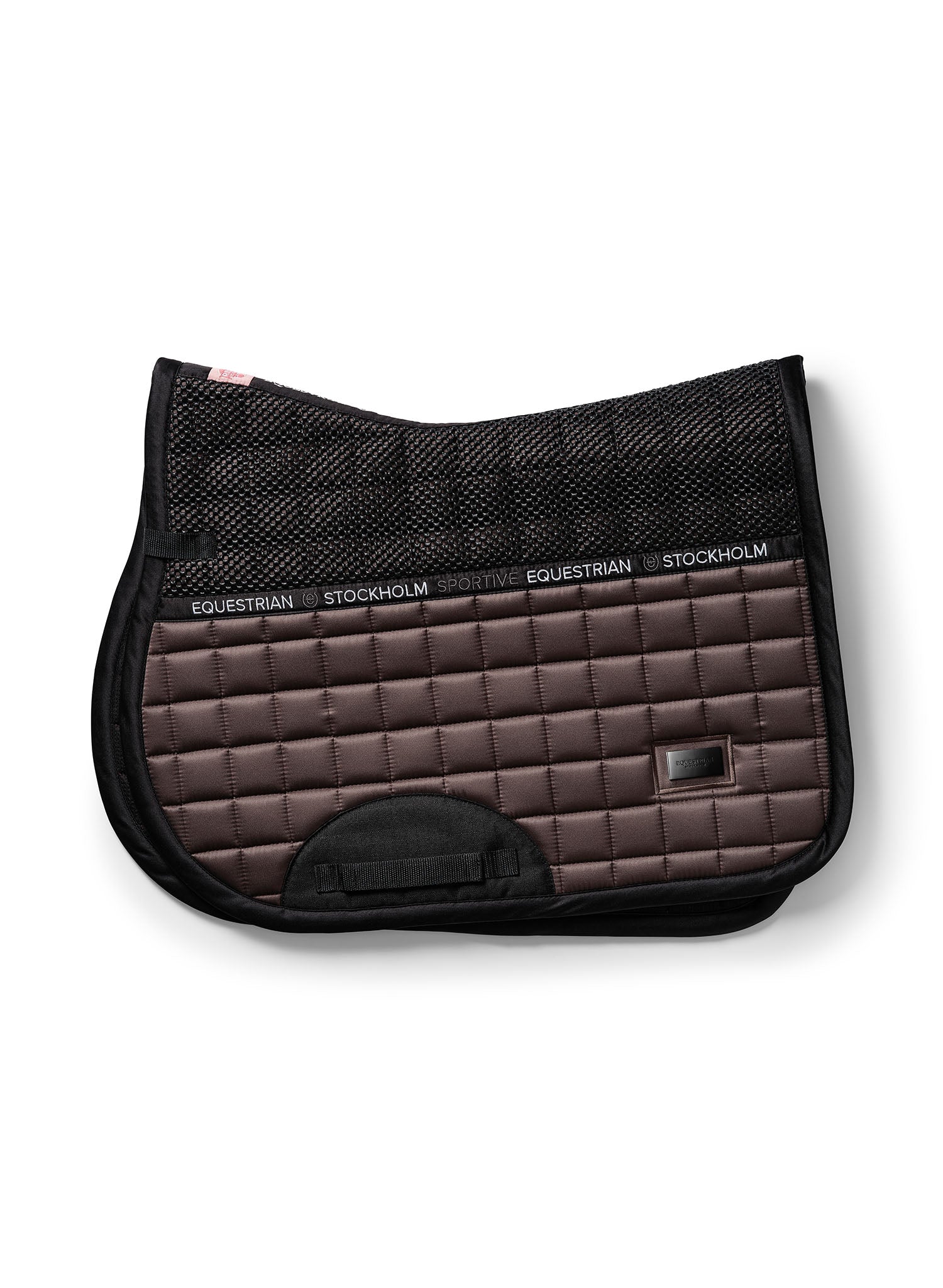 Equestrian Stockholm Jump Saddle Pad Performance Mocha
